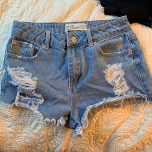 Jean shorts
